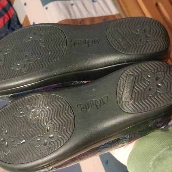 Alegria colorful roses shoe size 8.5 - Picture 3 of 7